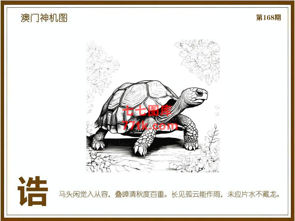 神机图 第168期