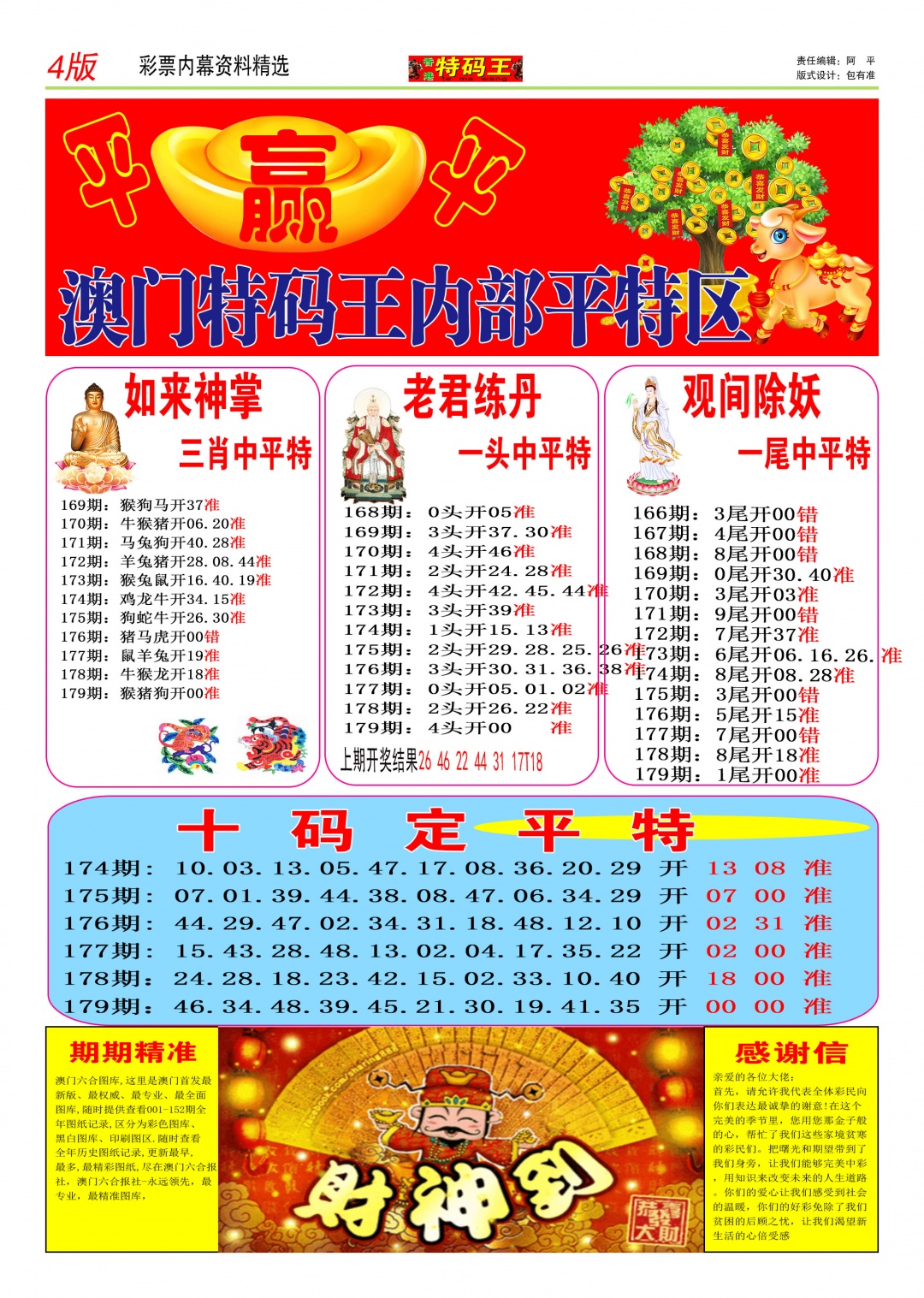 图片如未更新，可能正在上传中，或者开奖日再来看看，不便之处请谅解！