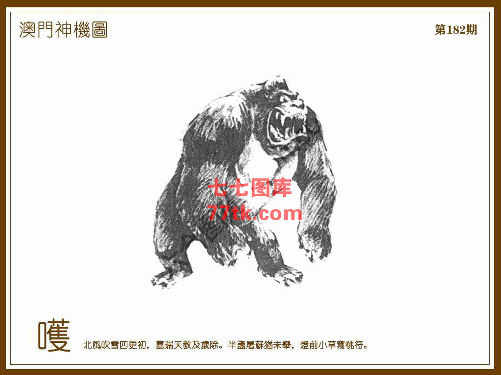 神机图 第182期