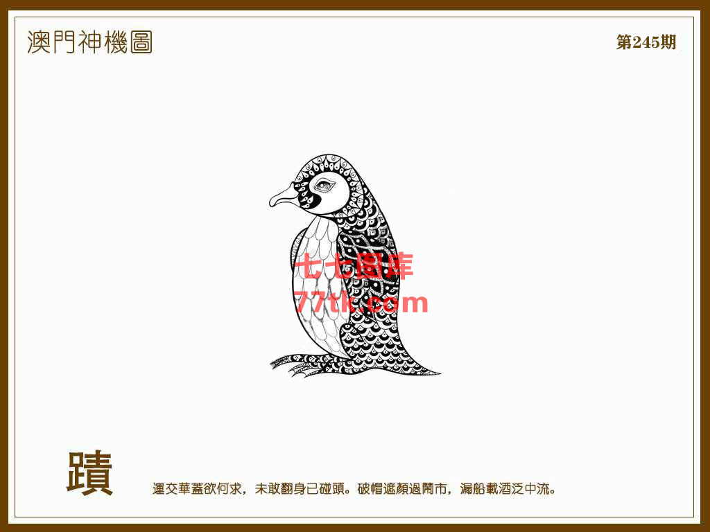 神机图 第245期
