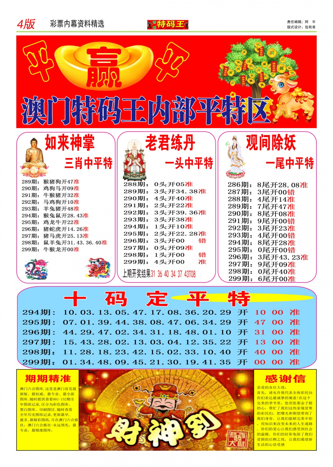 图片如未更新，可能正在上传中，或者开奖日再来看看，不便之处请谅解！