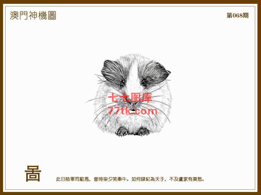 神机图 第68期